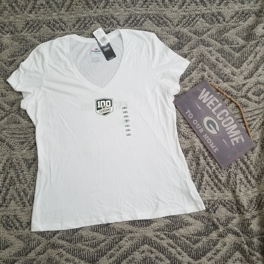 GREEN BAY PACKERS 100 SEASONS TEE